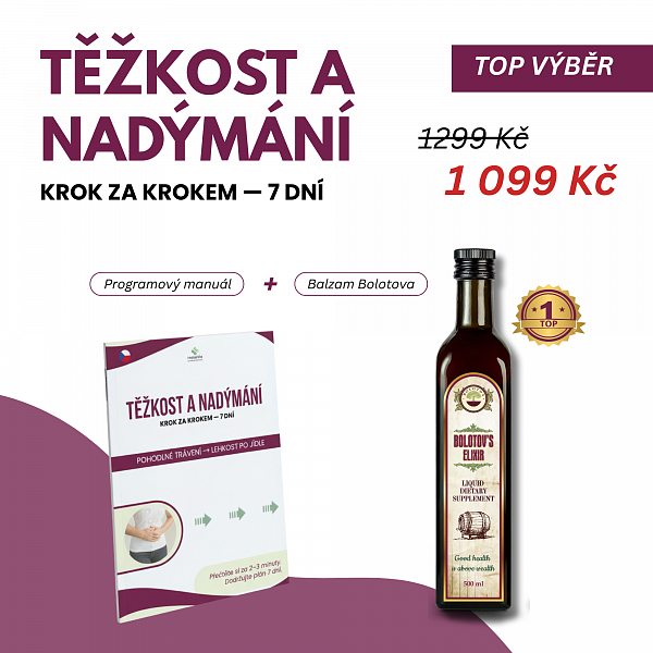 PROGRAM PŘI TĚŽKOSTI A NADÝMÁNÍ